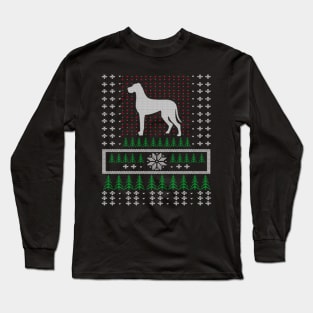 Great Dane Ugly Christmas Sweater Gift Long Sleeve T-Shirt